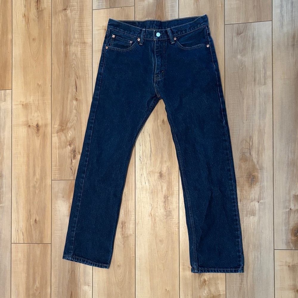 Levi's 505 Dark Blue Straight Men's Jeans